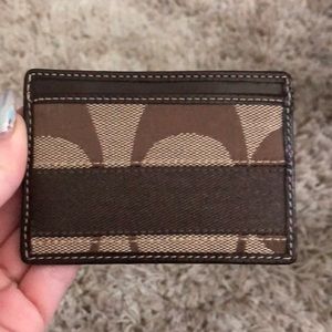 NWT Coach credit card wallet